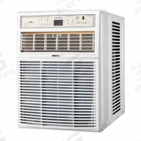 DANBY Window Air Conditioner: 350 sq ft, 8,000 BtuH, 115V AC, 5-15P, Cooling Only, Slide Out (MPN DVAC080B2WDB). Key specifications — Brand: DANBY; Combined Energy Efficiency Ratio (CEER) Rating: 10.8; Voltage: 115V AC; NEMA Plug Configuration: 5-15P; Special Features_Broad: Remote Control.
