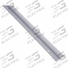 NATIONAL GUARD Door Weatherstripping: Brush, Screw-In Mounting, Nylon, 3 ft Overall Lg, Gray (MPN 9600A-36"). Key specifications — Color: Gray; Mounting Style: Screw-In; Seal Shape: Brush; Brand: NATIONAL GUARD; Material: Nylon.