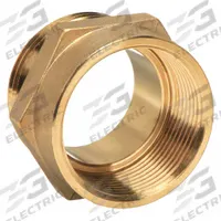 APPROVED VENDOR Fire Hose Adapter: 1 1/2 in Compatible Pipe Size, NPT x NST, Straight, Brass, Hex (MPN 6AKD2). Key specifications — attr660750: NPT x NST; attr660755: 1-1/2 in x 1-1/2 in.