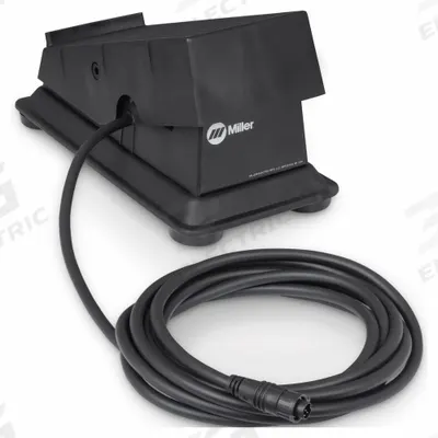MILLER ELECTRIC Foot Pedal: 13 1/4 ft Cable Lg (MPN 301587) - Wired Foot Controls for TIG Welders