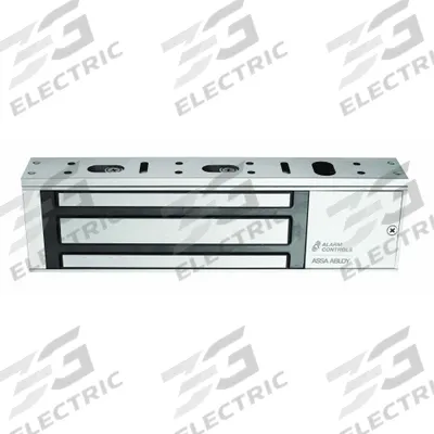ALARM CONTROLS Electromagnetic Lock: 10 1/2 in Lg, 1 1/2 in Wd - Single-Door Magnetic Locks