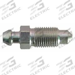 SUR&R Brake Bleeder Screw: Brake Bleeder Screw, M10-1.0 Thread Size, Steel, 5 Pieces, 5 PK (MPN BB01). Key specifications — Material: Steel; Product Type: Brake Bleeder Screw; Thread Size: M10-1.0; Brand: SUR&R; Color: Silver.