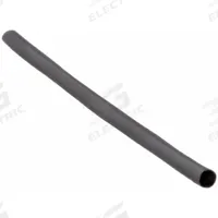 INSULTAB Heat Shrink Tubing, Medical Grade: 0.5 in I.D. Before Shrinking, 6 in Lg, Black, 2:1, 5 PK (MPN HS-714-1/2 Blk 6). Key specifications — Color: Black; Brand: INSULTAB.