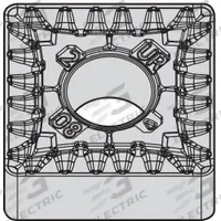 WIDIA Square Turning Insert: SNMG643UR, SNMG190612UR (MPN 4169463). Key specifications — attr257901: SNMG190612UR; attr257900: SNMG643UR.