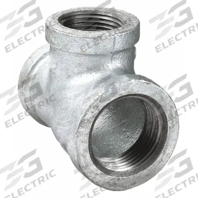 APPROVED VENDOR Metal Pipe Tee: Tee (run x run x branch), 300 psi @ 77°F - Medium-Pressure Threaded Pipe Fittings