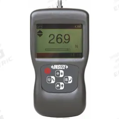 INSIZE Digital Force Gauge: 2.2 lbf Max Force Measured, 0 lbf Min Force Measured, Higher Resolution (MPN ISF-1DF10). Key specifications — attr1002785: gf; attr1002770: LCD; attr1002779: Push/Pull Accessory; attr1002768: INSIZE; attr1002775: +/-0.3% of Load Capacity; attr1034780: Not Included; attr1034781: Higher Resolution.