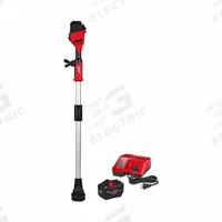 MILWAUKEE Cordless Transfer Pump Kit: 25 gpm Max. Flow Rate, 1 1/4 in Female NPT, 5 1/8 in Male (MPN 2940-20, 48-59-1300). Key specifications — Battery Platform: M18™; Includes Charger: Charger Included; Brand: MILWAUKEE.