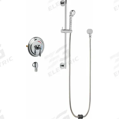 CHICAGO FAUCETS Shower Faucet: SH-TP, 2.5 gpm Handheld Showerhead Flow Rate, Plastic - Shower Faucets with Hand-Held Showerheads