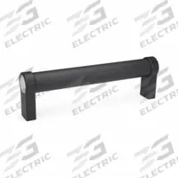 JW WINCO Pull Handle: Threaded Holes, Rear-Mount, 13.78 in Mounting Hole Center to Center, Black (MPN 333.1-28-350-A-SW). Key specifications — Screw Size: M8; Brand: JW WINCO; Color: Black; _Leg Style: Black Powder-Coated Zinc.