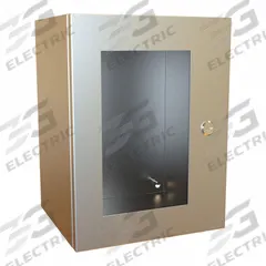 HAMMOND Electrical Enclosure: Stainless Steel, 16 in x 12 in x 10 in, NEMA 12/13/3R/4/4X, Hinged (MPN EN4SD161210WSS). Key specifications — Brand: HAMMOND; Closure Method: 1/4-Turn Latch; Enclosure Material: Stainless Steel; Knockouts: Not Included.