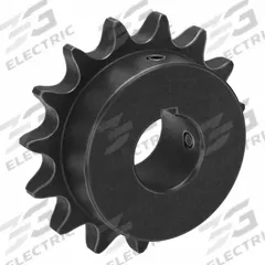 TSUBAKI Single Strand Sprocket: 60, For 3/4 in Chain Pitch, 1 3/16 in Bore Dia, 15 Teeth, Steel (MPN 60B15F-1C). Key specifications — Brand: TSUBAKI.