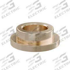 Flanged Sleeve Bearing: Bronze, SAE 841, 12 mm Bore, 18 mm OD, 8 mm Lg, -35°F to 300°F, 10 PK (MPN FFM1218-08B). Key specifications — System of Measurement: Metric; Material Grade: SAE 841; Flange Type: Flanged; Brand: OILITE.