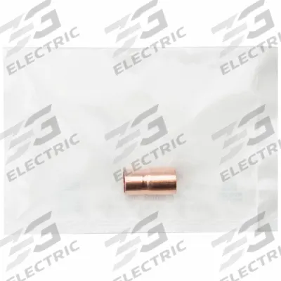 STREAMLINE Sweat Fitting Adapter: 3/4 in CTS x 1/2 in CTS, FTG x Cup, No Center Stop - Clean & Bagged Wrot Copper Tube Fittings