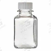 Plastic Lab Media & Roller Bottles - Plastic Lab Media Bottles: PETG, 2.03 fl oz Capacity - oz (MPN 137-1116-FLS). Key specifications — Graduated: Yes; Closure Type: Screw-On; Body Color: Colorless; Brand: APPROVED VENDOR.