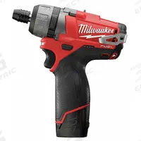 MILWAUKEE Screwdriver Kit: 1/4 in Drive Size, 0 in-lb to 350 in-lb, 0 in-lb Torque - Min, Brushless (MPN 2402-22). Key specifications — attr1190356: General Purpose Screwdriver; attr1169645: Brushless.