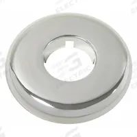 KISSLER Escutcheon: For Universal Fit Most Mfgs Series, Plastic, Chrome Finish, 12 PK (MPN 42-9020). Key specifications — Finish: Chrome; Compatible Series: Universal Fit Most Mfgs; Brand: KISSLER.