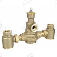 POWERS Hot Water Master Mixing Valve: 3/4 in Inlet Connection Size, 3/4 in Outlet Connection Size (MPN 3/4 LFMM431-1). Key specifications — Brand: POWERS.