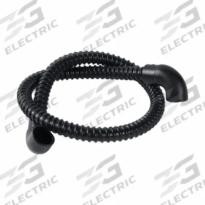 TENNANT Rear Squeegee Hose: Plastic, 6 in Overall Lg, 4 3/4 in Overall Wd - Hoses for Floor Cleaning Machines