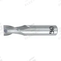 OSG Square End Mill: Carbide, TiAlN Coated, 4 Flute, 1 mm Mill Dia, 2 mm LOC, 39 mm OAL (MPN 414-039411)