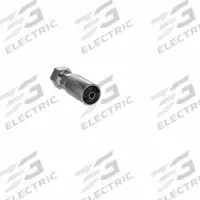 KURT Hydraulic Crimp Fitting: Carbon Steel, Straight, -4 For Hose Dash Size, Female x Male (MPN FFX-04-04). Key specifications — Fitting Gender: Female x Male; Fitting Connection Type: ORS x Hose End; For Hose Dash Size: -4; Thread Size: 9/16"-18; Brand: KURT.