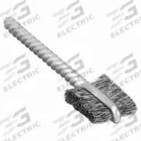 WEILER Burrite Tube Brush: Single Stem, Carbon Steel, 5/16 in Dia, 0.005 in Fill Dia (MPN 91195). Key specifications — Brand: WEILER.