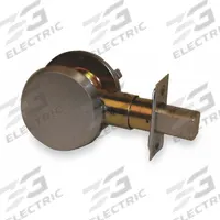 FALCON LOCK Deadbolt Lock: Cylindrical, Core Not Included, 1 7/8 in Door Thick - Max, Chrome (MPN D261M 626). Key specifications — ADA Compliant: Yes; Brand: FALCON LOCK; Finish: Satin Chromium-Plated; Keyway Type: None; Visual Indicator Message: No Message; Includes Core: Core Not Included; Ligature Resistance: Not Ligature-Resistant.