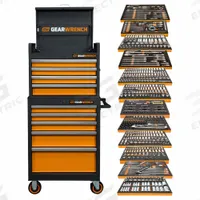 GEARWRENCH Mechanic Tool Set: 791 Total Pcs, Drivers and Bits/Sockets and Accessories/Wrenches (MPN MEGAMODPRO). Key specifications — attr538253: GEARWRENCH; attr548973: No; attr548974: Yes; attr548975: Yes; attr548983: (6) Point Combination Wrenches.