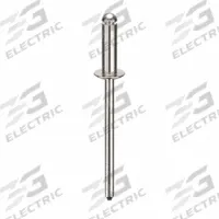 Blind Rivet,1 1/2 in L,1/8 in dia,PK500: Inch, 1 1/2 in Overall Lg, 13/32 in Body Lg, Dome, 500 PK (MPN U34121.012.0044). Key specifications — Brand: APPROVED VENDOR.