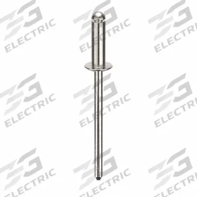 APPROVED VENDOR Blind Rivet,1 1/2 in L,1/8 in dia,PK500: Inch, 1 1/2 in Overall Lg, 13/32 in Body Lg - Domed-Head Blind Rivets