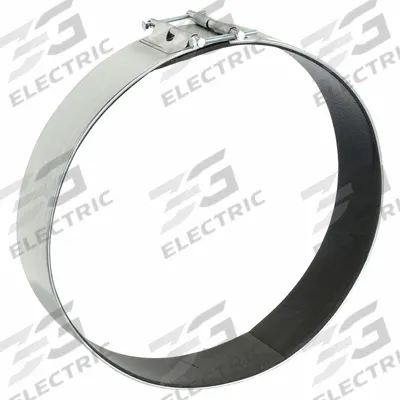 DUCTMATE Duct Coupler: 16 in Duct, Neoprene, Steel, 3 1/2 in Lg - Round Duct Connector Clamps