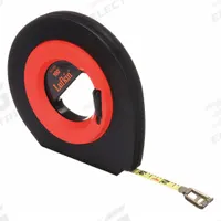 CRESCENT LUFKIN Long Tape Measure: Manual, HYT100, SAE, 100 ft, 1/8 in, Plastic, Inch, Steel, Manual. Key specifications — attr939846: HYT100; attr939849: Steel; attr939859: Nonmagnetic Single Hook; attr939850: Single-Sided; attr939855: 1/8 in; attr944023: Hook End; attr940484: CRESCENT LUFKIN; attr985224: Plastic.