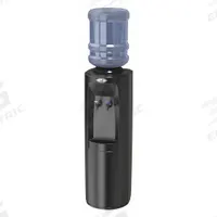 OASIS Bottled Water Dispenser: Freestanding, Top Loading, Cold/Room Temp, Black, Plastic, Still, Adj (MPN BPD1SK). Key specifications — Water Type: Still; Operating Voltage: 115V AC; Power Source: Electric Corded; Water Temperature Types: Cold; Brand: OASIS; Housing Color: Black; Material: Plastic.