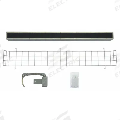 FOSTORIA Electric Infrared Heater Panel Emitter: 3,150 W Watt Output, 240V AC - Panel Emitters for Electric Infrared Heaters