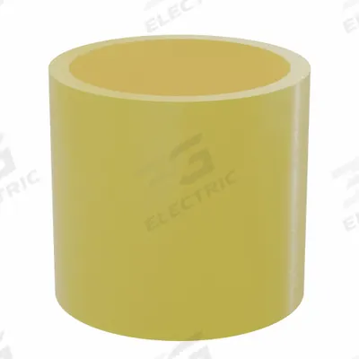 BUNTING BEARINGS Sleeve Bearing: PTFE, J-5500, 1 3/8 in Bore, 1 5/8 in OD - Plastic Sleeve Bearing for Non-Hardened Surfaces