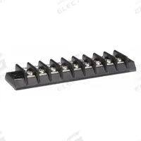 APPROVED VENDOR Barrier Terminal Strip: 9 Poles, 22 AWG – 12 AWG For Wire Sizes, 20 A Max Current (MPN 6ZEH3). Key specifications — Brand: APPROVED VENDOR; For Maximum Wire Size: 12 AWG; For Minimum Wire Size: 22 AWG; Cover Included: No.