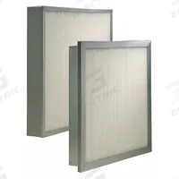 KOCH Minipleat Air Filter: 24 in x 24 in x 4 in, Fiberglass, Galvanized Steel, Single Header (MPN 120-720-001). Key specifications — Brand: KOCH; Frame or Header Material: Galvanized Steel; Media Material: Fiberglass.