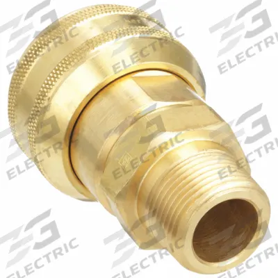 PARKER Quick Connect Hose Coupling: 1/2 in Body Size, 1/2 in Hose Fitting Size - Industrial Interchange Brass Quick-Connect Air Coupling Bodies
