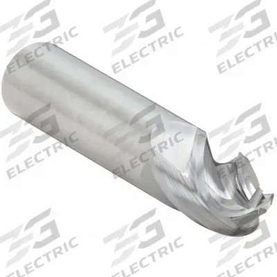 CLEVELAND Ball End Mill: Carbide, 4 Flute, 1/2" Mill Dia, 1" LOC, 3" OAL (MPN C60115) - Fast-Cutting Carbide Ball End Mills