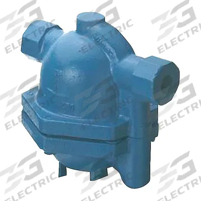 NICHOLSON Steam Trap: Cast Iron, 3/4 in FNPT, 590 lb/hr, 150 psi Max., 450°F Max. - Cast Iron In-line Float & Thermostatic Steam Traps