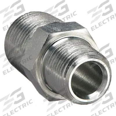 PARKER Metal Pipe Straight: Straight, Carbon Steel, 1/2 in x 1/4 in - Threaded Instrumentation Extreme-Pressure Pipe Fittings