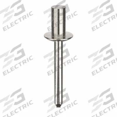 POP AVDEL Blind Rivet,1 9/11" L,0.249" dia,PK100: Inch, 1 13/16 in Overall Lg, 31/64 in Body Lg - Domed-Head Blind Rivets