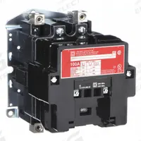 SQUARE D Lighting Magnetic Contactor: 2 Poles, 120V AC, 100 A (MPN 8903SQO1V02). Key specifications — attr948947: SQUARE D.