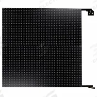 TRITON PRODUCTS Pegboard Swing Panel: Round, 1/4 in Peg Hole Size, 72 in x 48 in x 1 1/2 in, Black (MPN W1-DBK). Key specifications — Material: Steel/ABS; Finish: Powder Coated; Peg Hole Shape: Round; Includes: Mounting Hardware; Color: Black; Brand: TRITON PRODUCTS.