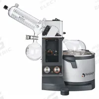 HEIDOLPH Rotary Evaporator: Manual, 5 L, 10 RPM to 280 RPM, 1,300 W Heating Capacity (MPN 036041040). Key specifications — Brand: HEIDOLPH; Height Adjustment Method: Manual; Included Glassware Series and Type: G1 Diagonal Condenser; Vacuum Controller: No; Vapor Temperature Sensor: No; Features: LED Ring Lights and Pictogram.