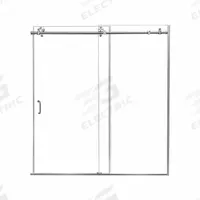 FOREMOST Tub and Shower Door: 56 in Min. Door Wd, 60 in Max. Door Wd, 62 in Overall Ht, Frameless (MPN MRRL6062-CL-SV). Key specifications — Brand: FOREMOST.