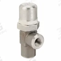 PARKER Pressure Control Valve: 4 gpm, 200 psi Max Set, Stainless Steel, 1/4 in NPT (MPN 647B-4-1/4-2). Key specifications — Brand: PARKER.