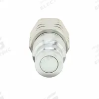 HANSEN Hydraulic Quick Connect Hose Coupling: 3/8 in, Steel, 29 lpm Max. Flow Rate, Push-to-Connect (MPN 10FFP37). Key specifications — Coupling Locking Type: Push-to-Connect; Body Material: Steel; Thread Size: 3/8"-18; Brand: HANSEN.