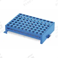 Tube Rack: Steel, (70) Tubes (MPN 30400114). Key specifications — Material: Steel; Total Holding Capacity: (70) Tubes; Brand: OHAUS.