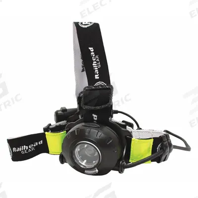 RAILHEAD GEAR Headlamp: 560 lm Max. Brightness, 70 hr Max Run Time, 49.7 m Max Beam - Headlamps