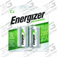 ENERGIZER Rechargeable Battery: C Battery Size, Nickel-Metal Hydride, 1.2V DC, 2 PK (MPN NH35BP-2). Key specifications — attr114847: Nickel-Metal Hydride; attr114848: 1.2V DC; attr117157: ENERGIZER.